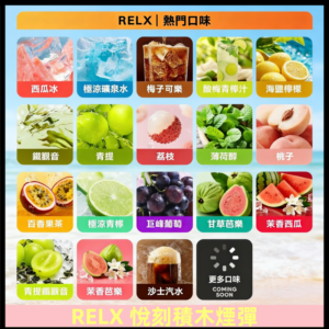 Relx Creator 積木系列 22000puffs 煙彈|只適配RELX積木專屬主機