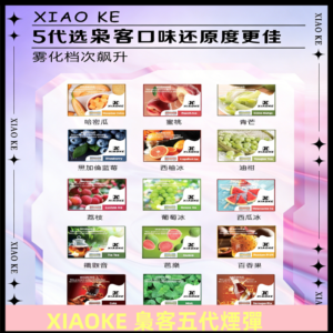 梟客五代煙彈|XIAOKE可替換式電子煙|通用Relx6代|ILIA五代主機